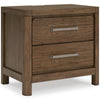 Cabalynn Two Drawer Nightstand