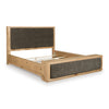 Bracken King Upholstered Panel Bed