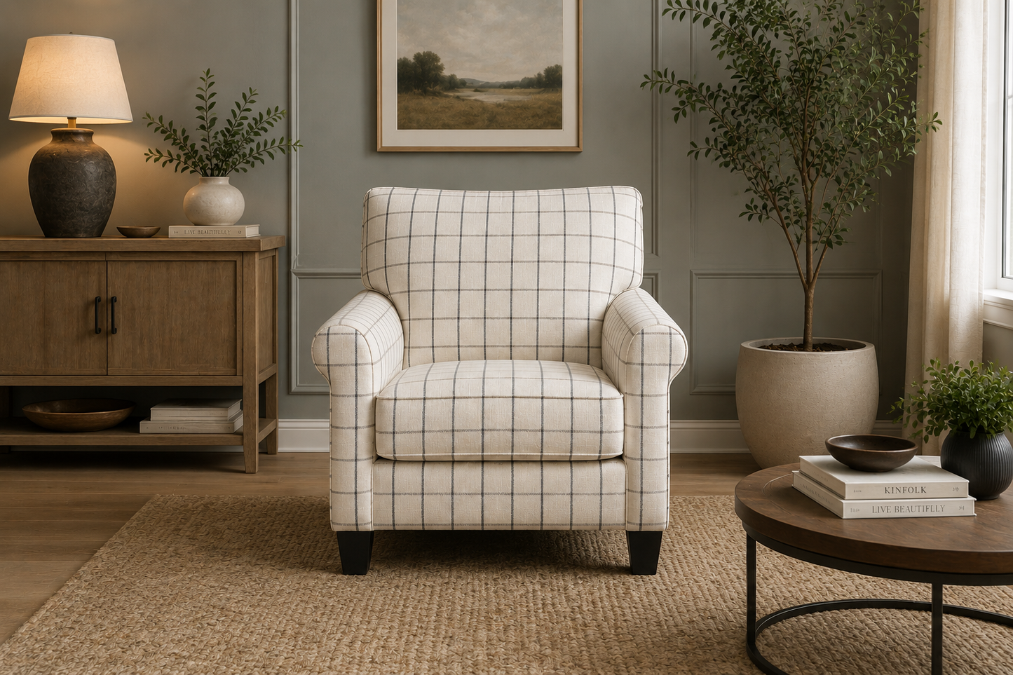 Splicers Accent Chair