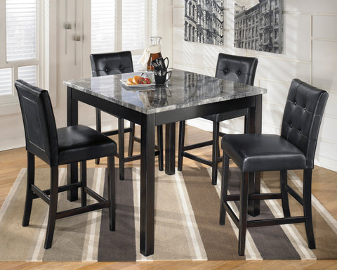 Maysville Counter Height Dining Table and Bar Stools (Set of 5)