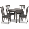 SHULLDEN Dinning table set (Table+ 4 Chairs)