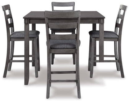 Bridson Counter Height Dining Table and Bar Stools (Set of 5)