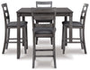 Bridson Counter Height Dining Table and Bar Stools (Set of 5)