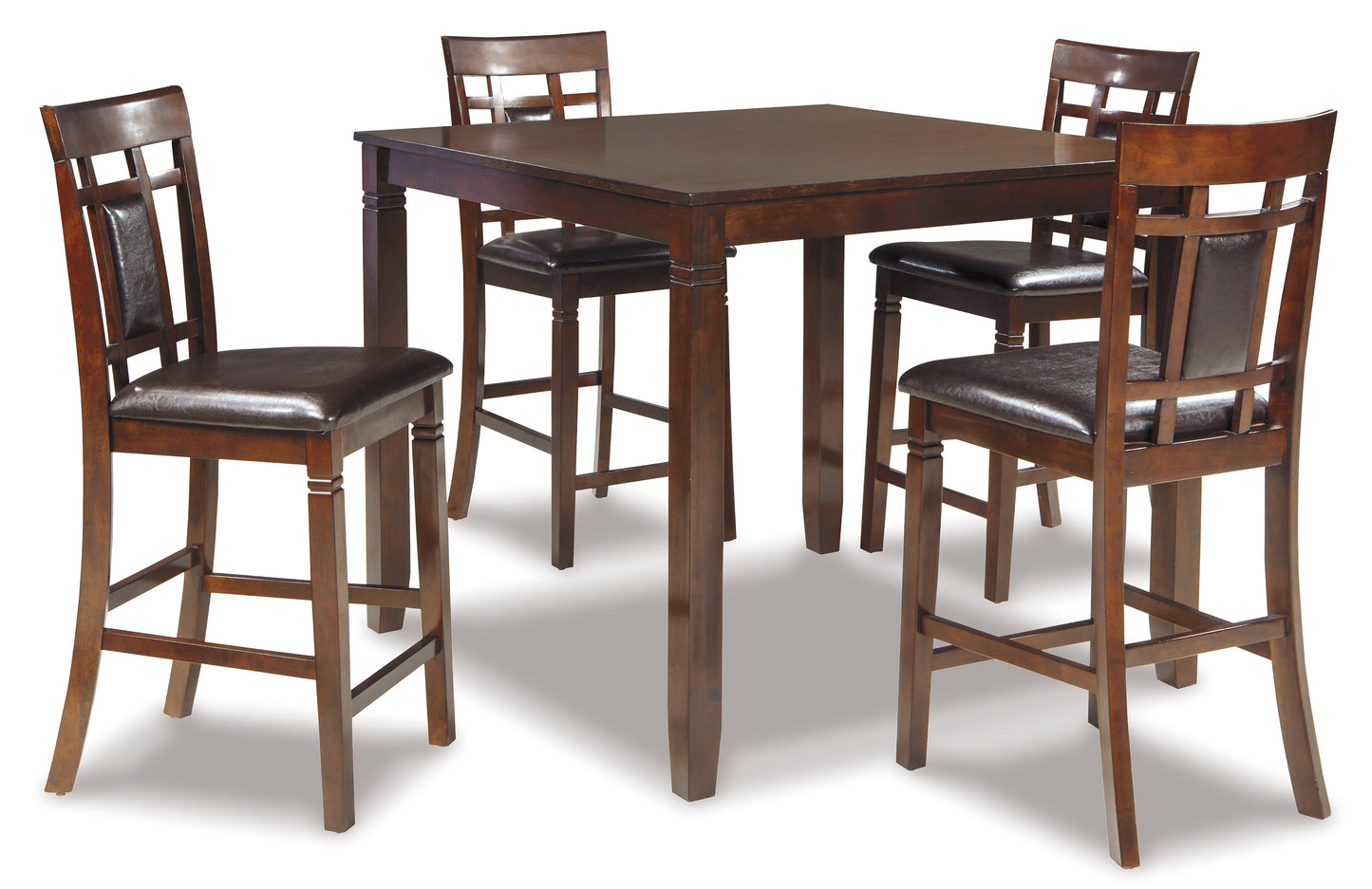 Bennox Counter Height Dining Table and Bar Stools (Set of 5)