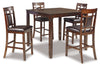 Bennox Counter Height Dining Table and Bar Stools (Set of 5)