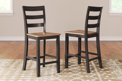Gesthaven Dinning table set (Table+ 4 barstool)