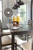 Rokane Dining Table and Chairs (Set of 7)
