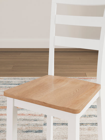 Gesthaven Dinning table set (Table+ 4 chairs)