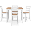 Gesthaven Counter Height Dining Table and 4 Barstools (Set of 5)