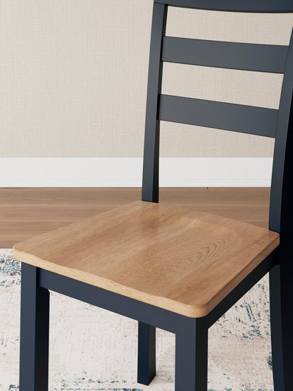 Gesthaven Dinning table set (Table+ 4 chairs)