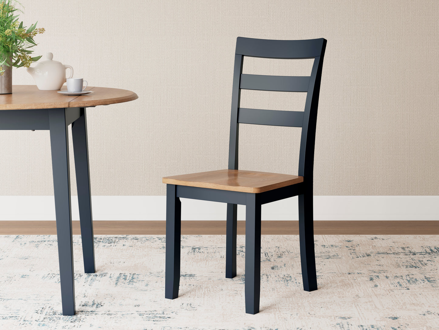 Gesthaven Dinning table set (Table+ 4 chairs)