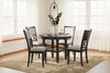 Langwest Dining Table and 4 Chairs (Set of 5)