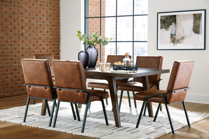 Zumbado Dinning table set (Table+ 6 chairs)