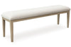 Vallardia Upholstered Dining Bench