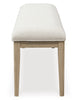 Vallardia Upholstered Dining Bench