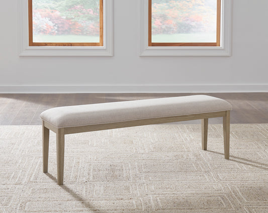 Vallardia Upholstered Dining Bench