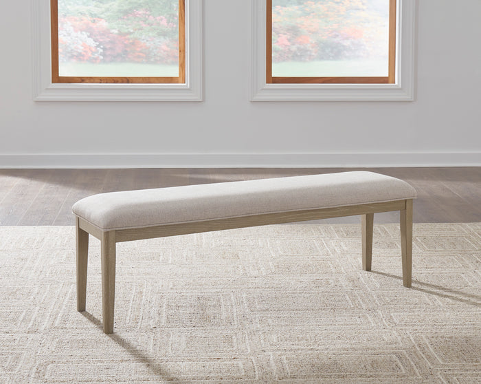 Vallardia Upholstered Dining Bench