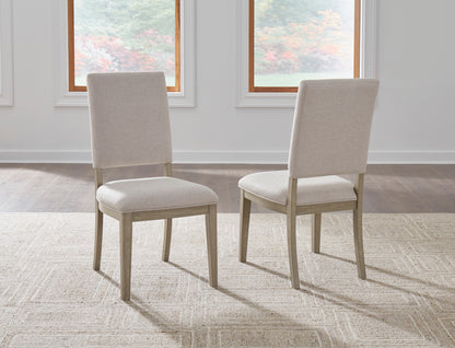 VALLARDIA Dinning table set (Table+ 8 chairs)