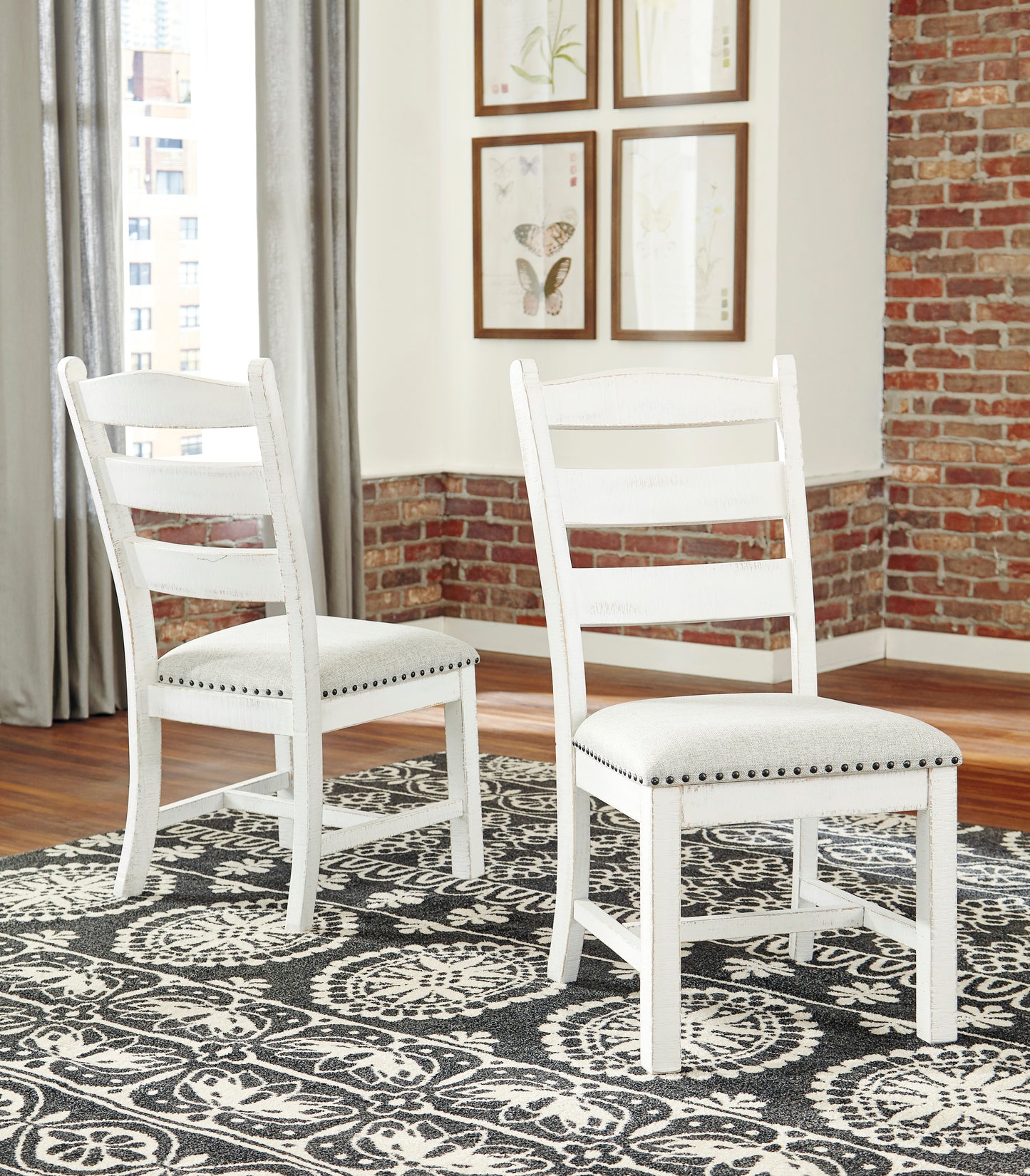 VALEBECK Dinning table set (Table+ 6 Barstool)