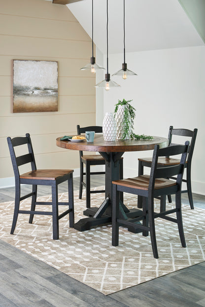 Valebeck Counter Table Set