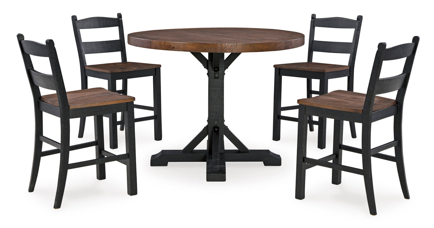 Valebeck Counter Table Set