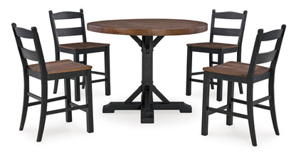 Valebeck Counter Table Set