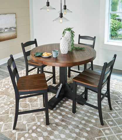 Valebeck Counter Table Set