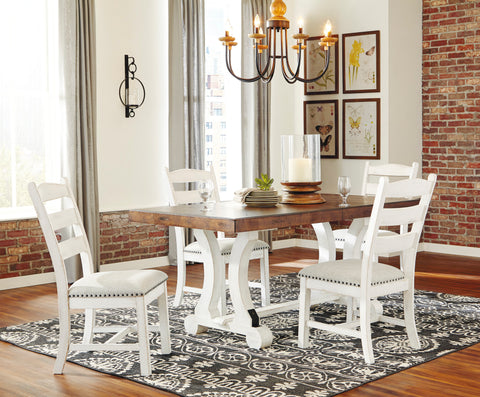 VALEBECK Dinning table set (Table+ 4 Barstool)