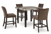 Jazmore Dinning table set (Table+ 4 barstool)