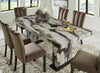 Jazmore Dinning table set (Table+ 6 chairs)