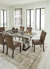 Jazmore Dinning table set (Table+ 6 chairs)