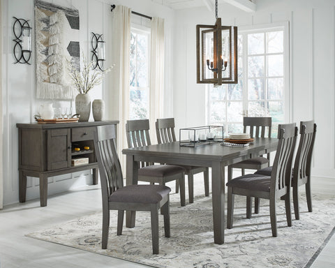 Hallanden Dinning table set (Table+ 6 chairs)