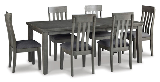 Hallanden Dinning table set (Table+ 6 chairs)