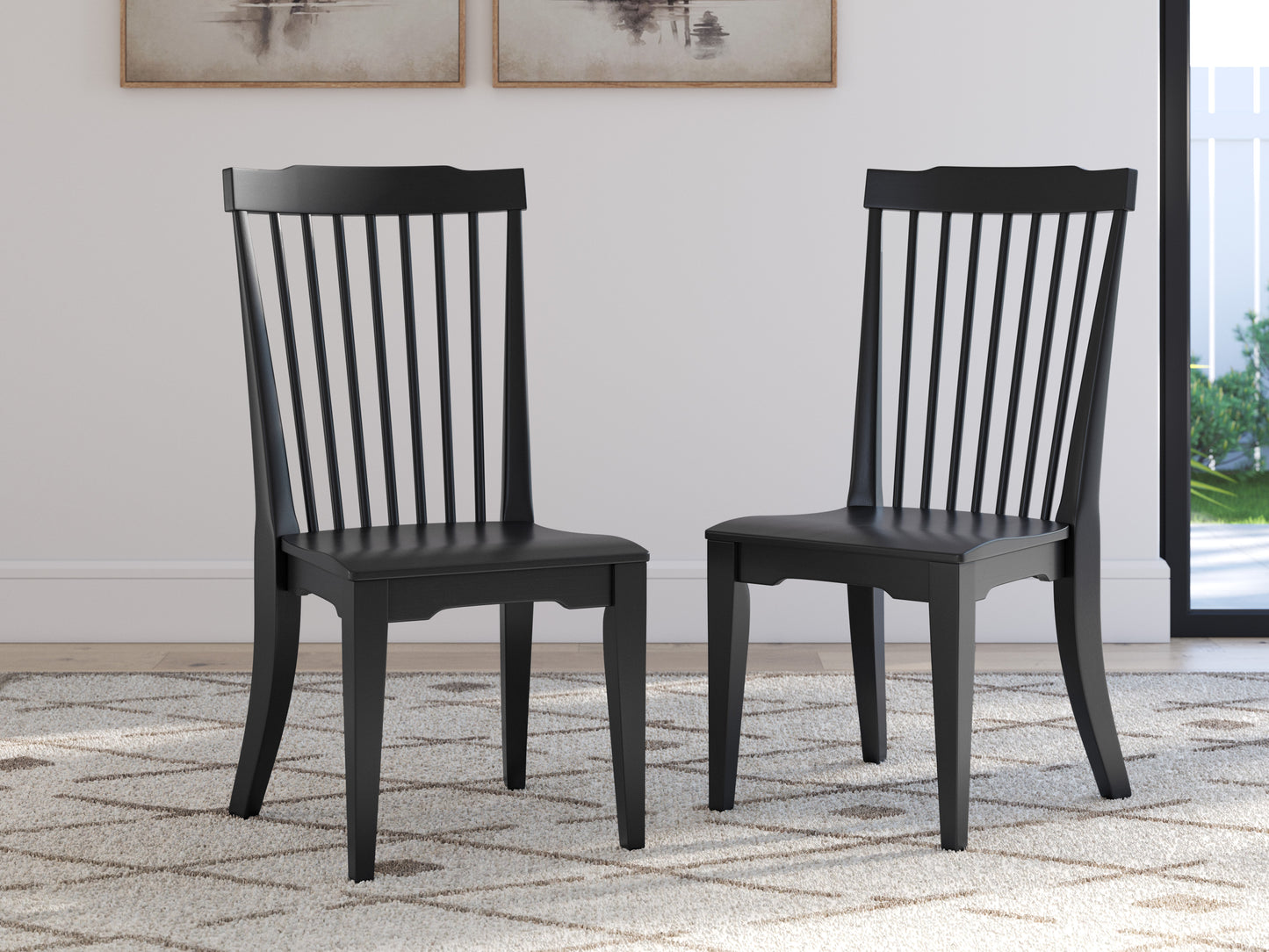 PLAZATON Dinning table set (Table+ 4 Chairs)