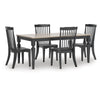 PLAZATON Dinning table set (Table+ 4 Chairs)
