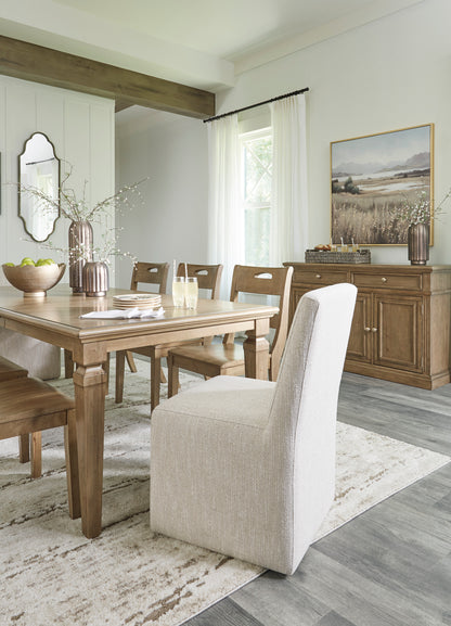 MYLARKEN Dinning table set (Table+ 8 chairs)