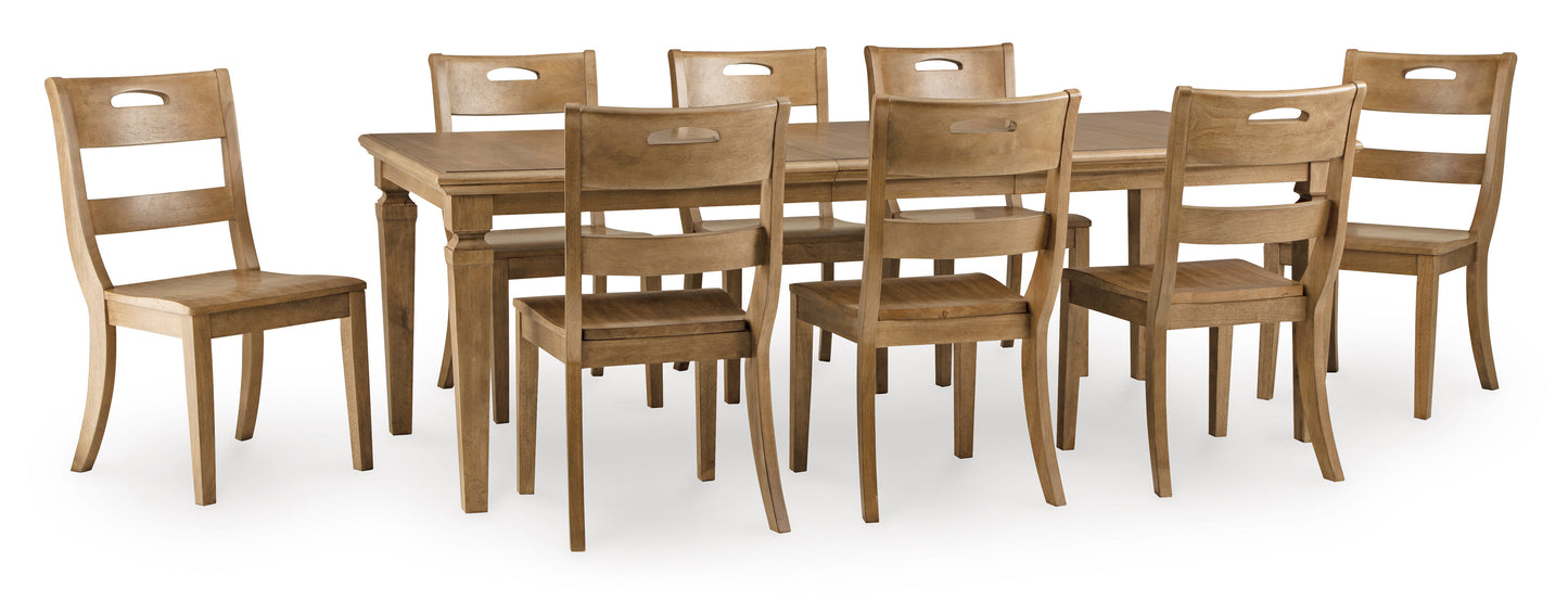 MYLARKEN Dinning table set (Table+ 8 chairs)