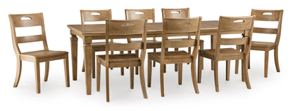 MYLARKEN Dinning table set (Table+ 8 chairs)