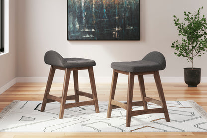 Lyncott Upholstered Barstool (Set of 2)