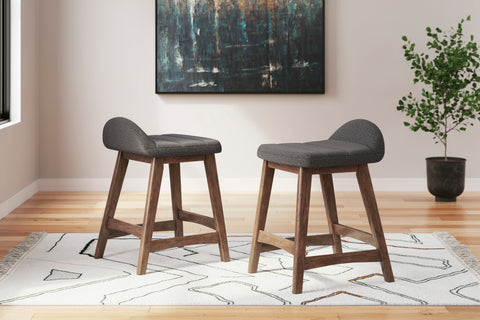 Lyncott Upholstered Barstool (Set of 2)