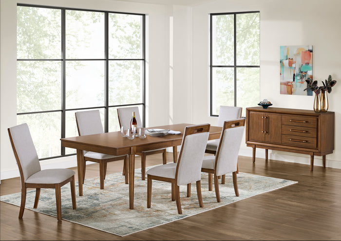Lyncott Dinning table set (Table+ 6 chairs)