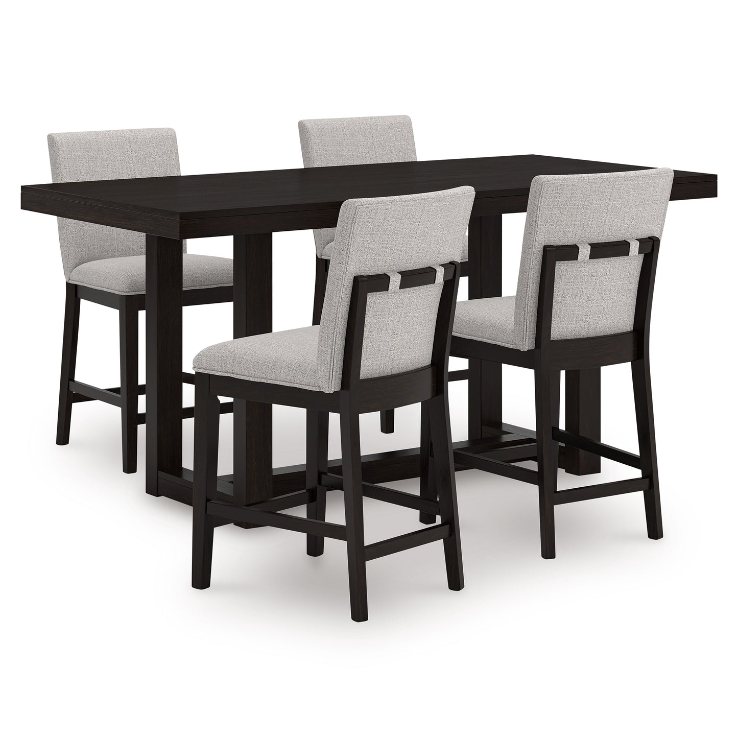 Neymorton Dinning table set (Table+ 4 barstool)