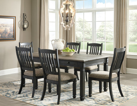 TYLER CREEK Dinning table set (Table+ 6 chairs)