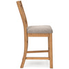 HAVONPLANE Dinning table set (Table+ 6 Barstool + Bench)