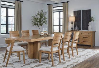 Kristiland Dinning table set (Table+ 8 chairs)