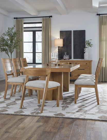 Kristiland Dinning table set (Table+ 8 chairs)
