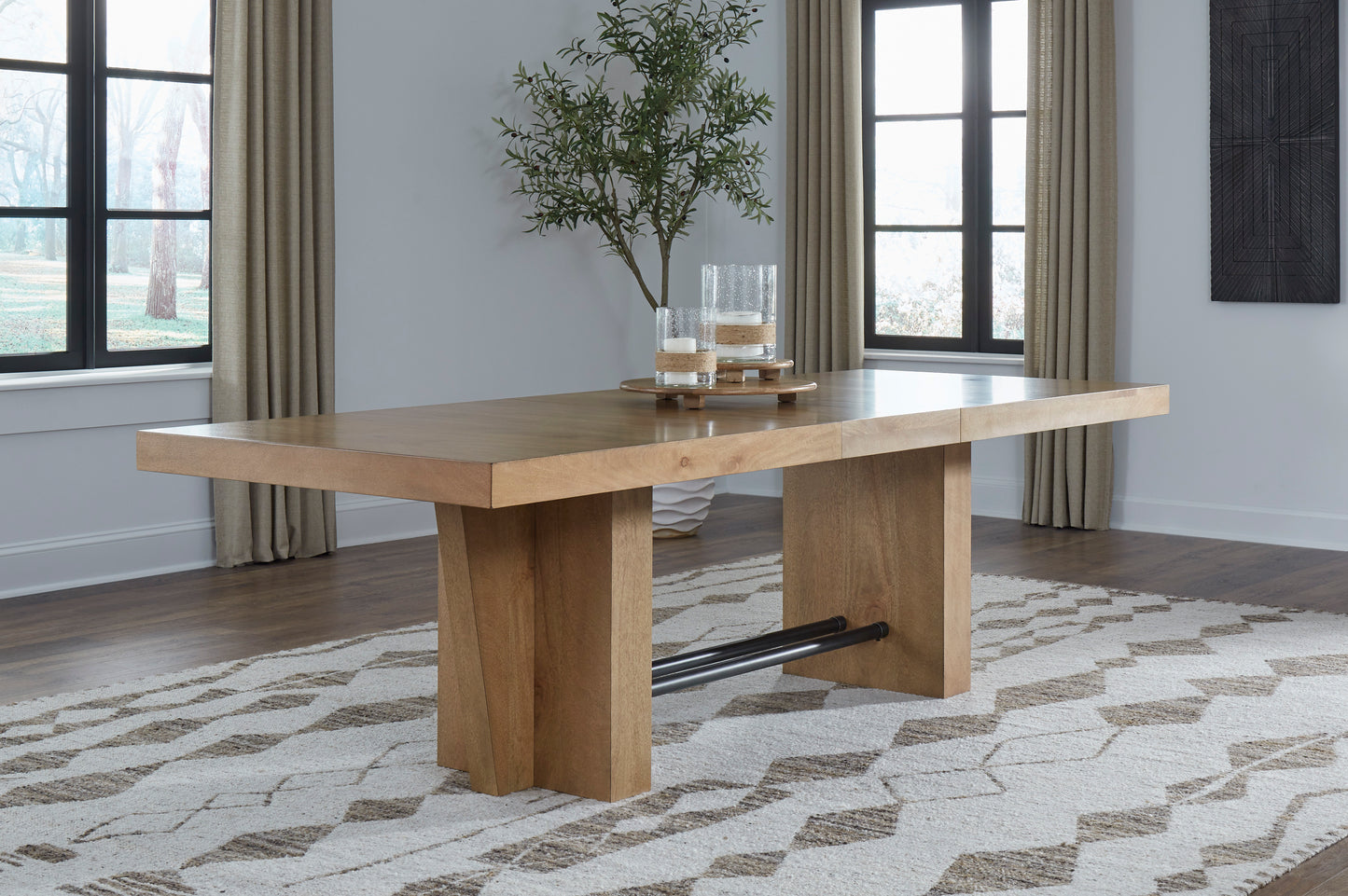 Kristiland Dinning table set (Table+ 8 chairs)