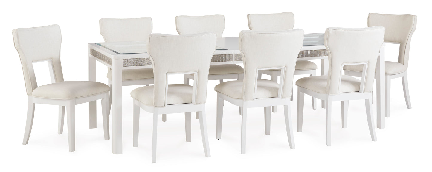 Chalanna Dinning table set (Table+ 8 chairs)