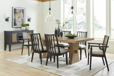 Galiden Dinning table set (Table+ 6 Chairs)