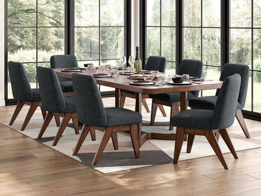 Kendamore Dinning table set (Table+ 8 chairs)